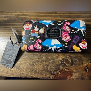 NEW WITH TAGS Loungefly Disney Alice In Wonderland Wallet!!!